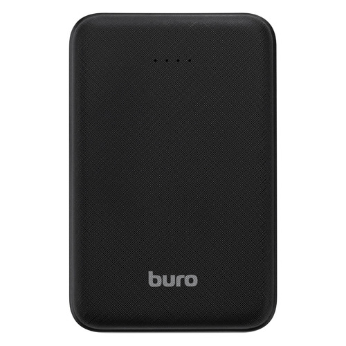 Внешний аккумулятор (Power Bank) Buro T4-10000, 10000мAч, черный [t4-10000-bk]
