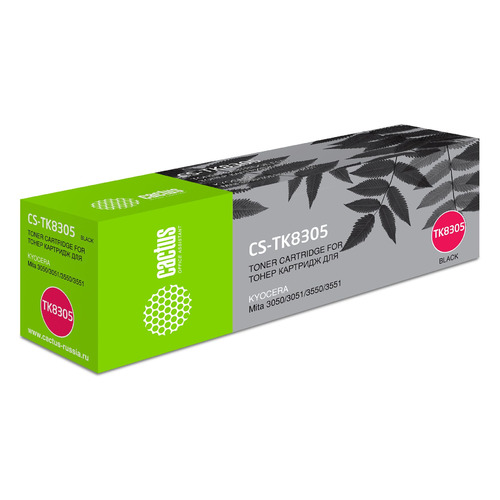 Картридж Cactus CS-TK8305, черный / CS-TK8305