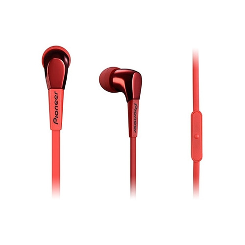 Наушники  Ситилинк Гарнитура Pioneer SE-CL722T-R, 3.5 мм, вкладыши, красный
