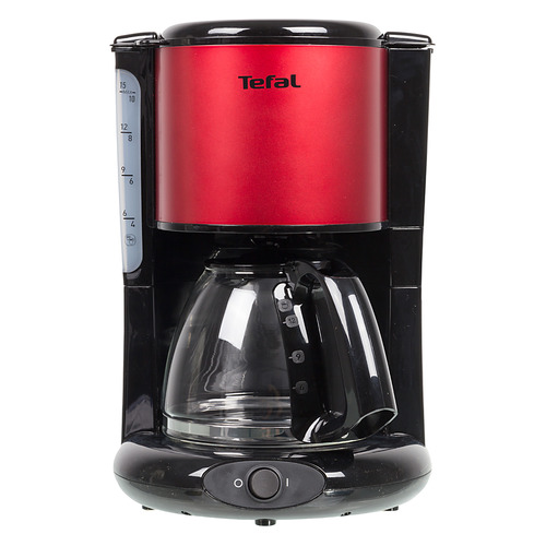  Кофеварка Tefal CM361E38, капельная, красный [7211002513]