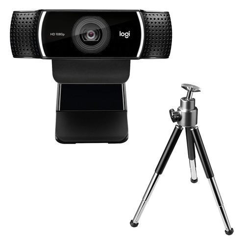 Web-камера Logitech Pro Stream C922, черный/черный [960-001088]