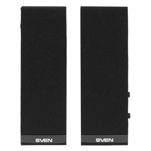 Колонки Sven 230, 2.0, черный [sv-0110230bk]