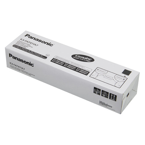 Картридж Panasonic KX-FAT411A7, черный / KX-FAT411A7
