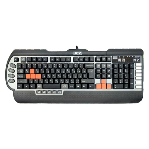 Клавиатура A4TECH G800V, USB, черный