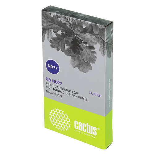 Картридж Cactus CS-ND77, пурпурный / 11мм, 12м ( CS-ND77