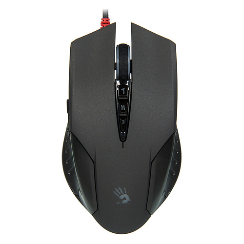 Мышь A4TECH Bloody V5, игровая, оптическая, проводная, USB, черный