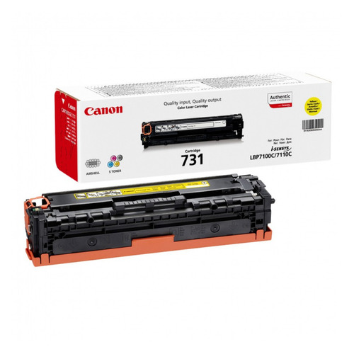 Картридж Canon 731Y, желтый / 6269B002