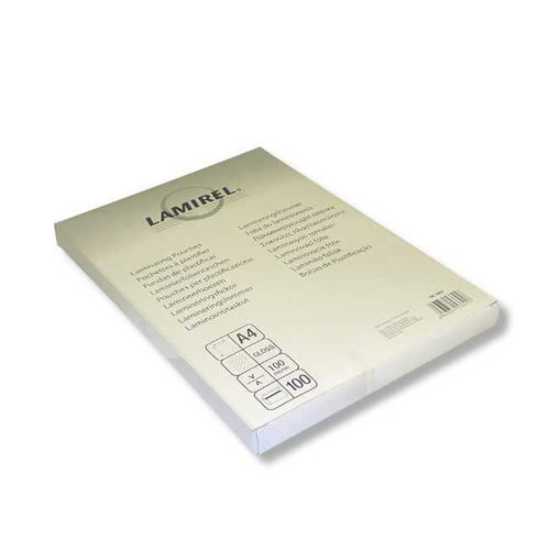 Пленка для ламинирования Fellowes Lamirel, 100мкм, 100шт., глянцевая, A4