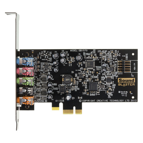 Звуковые карты  Ситилинк Звуковая карта PCI-E Creative Audigy FX, 5.1, Ret [70sb157000000]