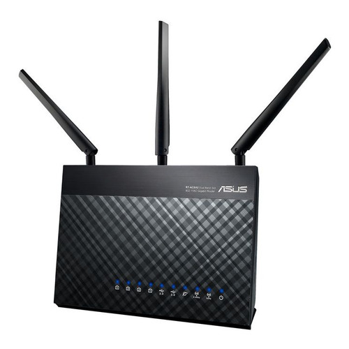 Wi-Fi роутер ASUS RT-AC68U, AC1900, черный