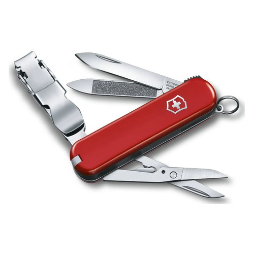 Перочинные ножи Складной нож Victorinox NailClip 580, функций: 8, 65мм, красный [0.6463]