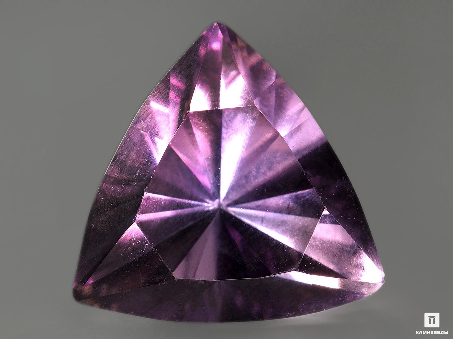 Аметист, огранка 12,5х12,5х7,2 мм (4,65 ct)