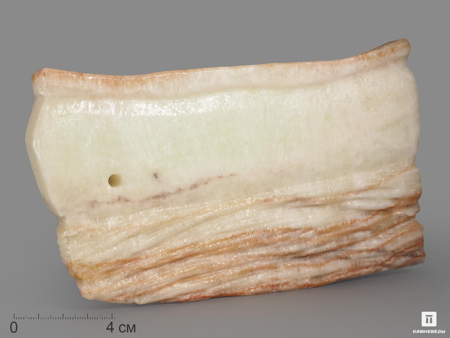 Оникс мраморный, 17х10х2,2 см