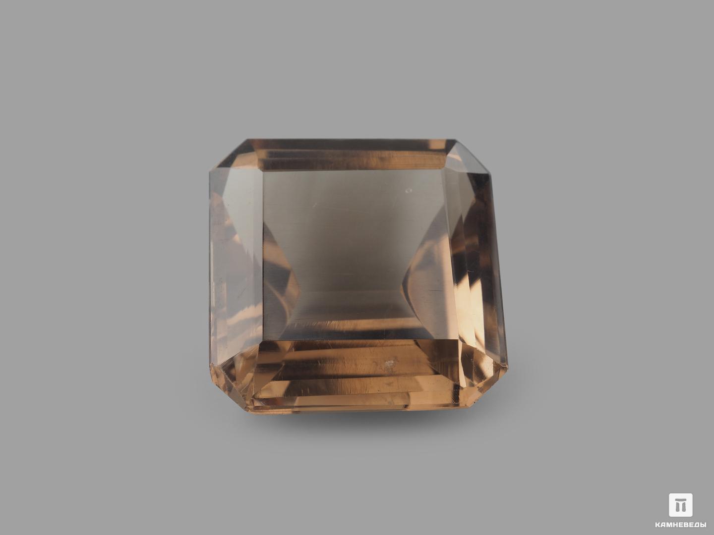 Дымчатый кварц (раухтопаз), огранка 18,5х11 мм (26,90 ct)