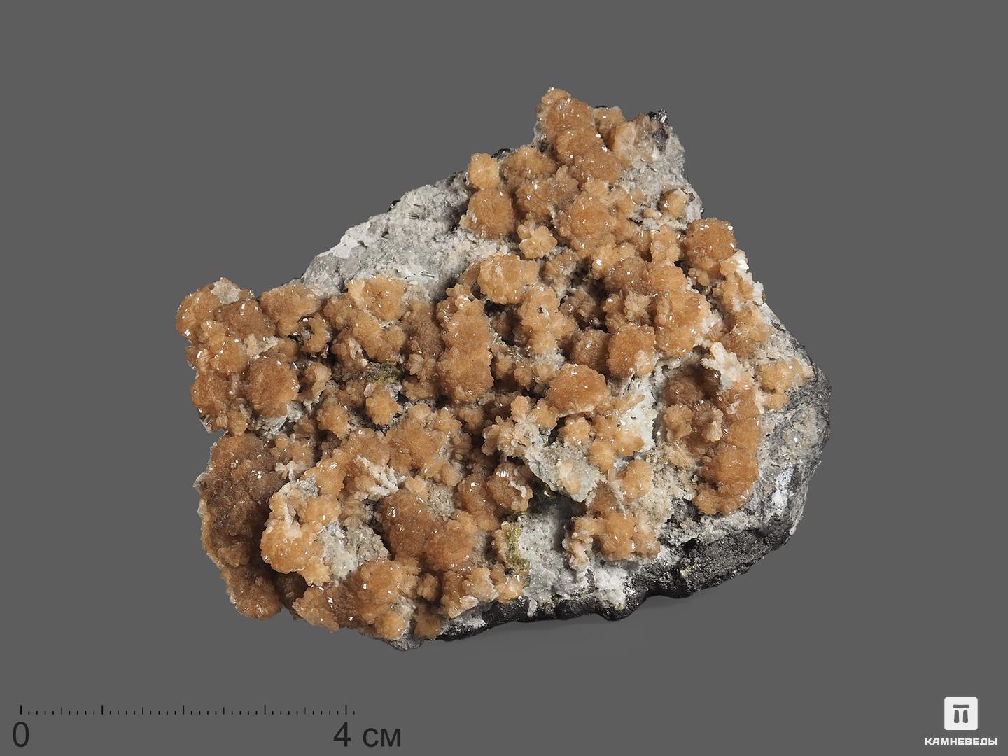 Образцы минералов  Камневеды Стильбит, 8х6,7х3,5см