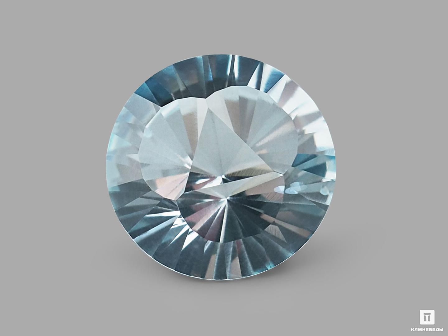 Топаз голубой, огранка 9х6 мм (2,8 ct)