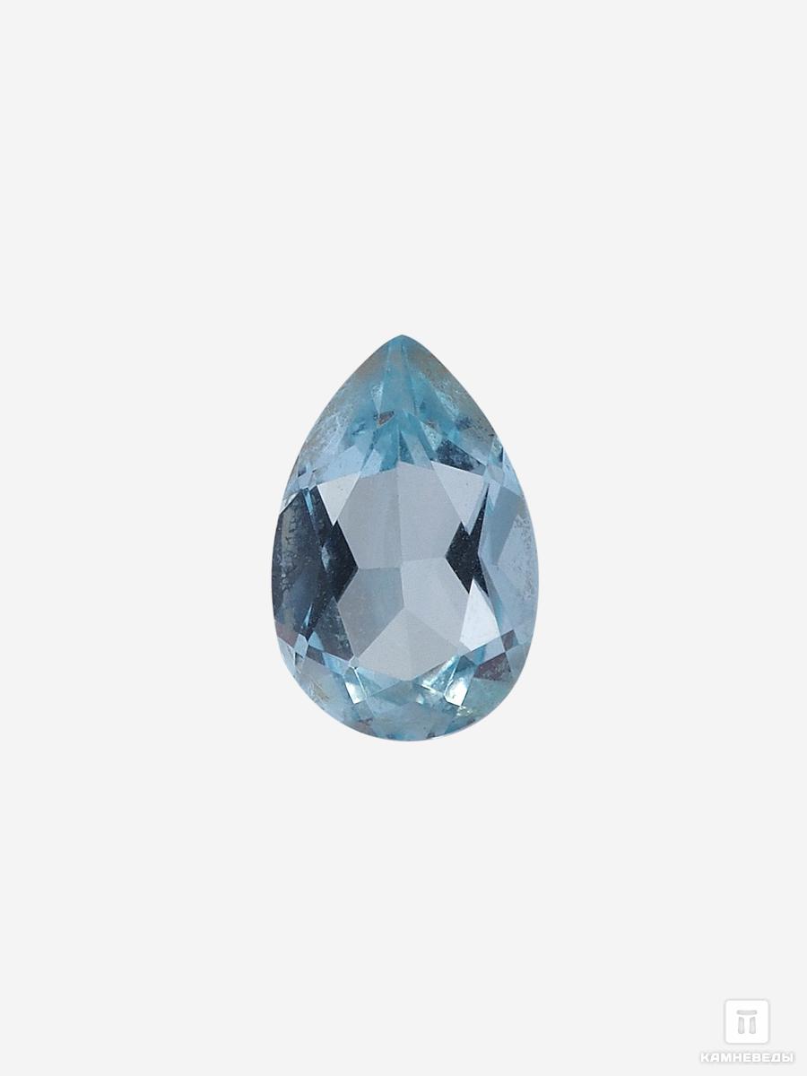  Топаз голубой, огранка 9х6х4 мм (1,56 ct)