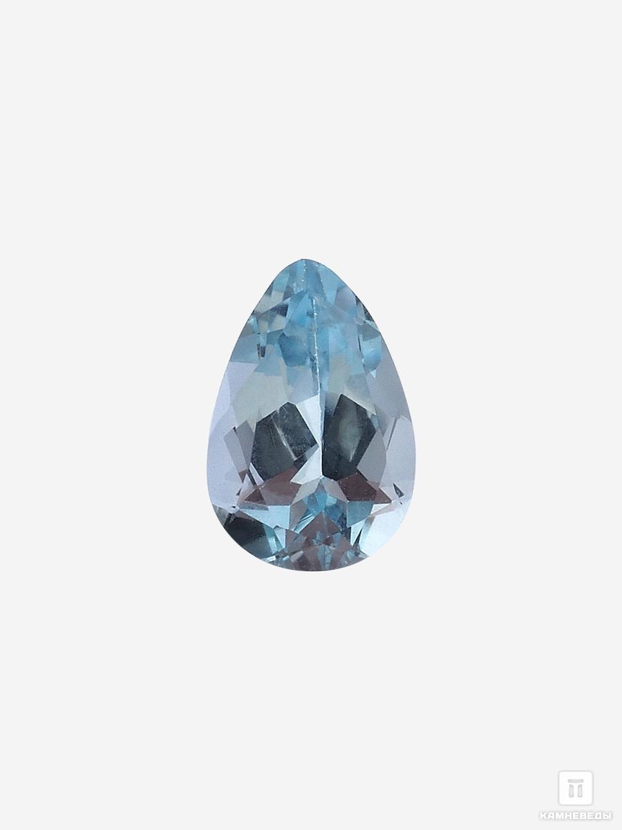  Топаз голубой, огранка 9х6х4 мм (1,45 ct)
