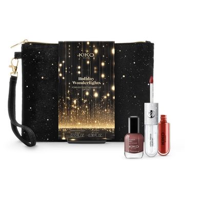 HOLIDAY WONDERLIGHTS - FOREVER TOGETHER MAKEUP GIFT SET/ПРАЗДНИЧНЫЕ ОГНИ – НАБОР «ВМЕСТЕ НАВСЕГДА»: ПРОДУКТЫ ДЛЯ ГУБ И НОГТЕЙ