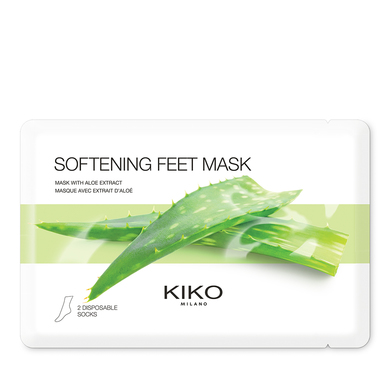 Уход за кожей ног  Kiko Milano SOFTENING FEET MASK/СМЯГЧАЮЩАЯ МАСКА ДЛЯ НОГ