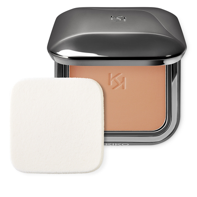 Компактная основа  Kiko Milano WEIGHTLESS PERFECTION WET AND DRY POWDER FOUNDATION/НЕВЕСОМОЕ СОВЕРШЕНСТВО - ТОНАЛЬНАЯ ПУДРА С ВЛАЖНЫМ ИЛИ СУХИМ НАНЕСЕНИЕМ