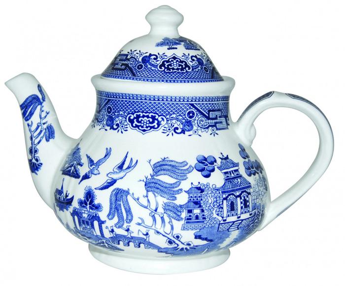 Заварочные чайники  KitchenPlace CHURCHILL Голубая ива Чайник 1,2 л