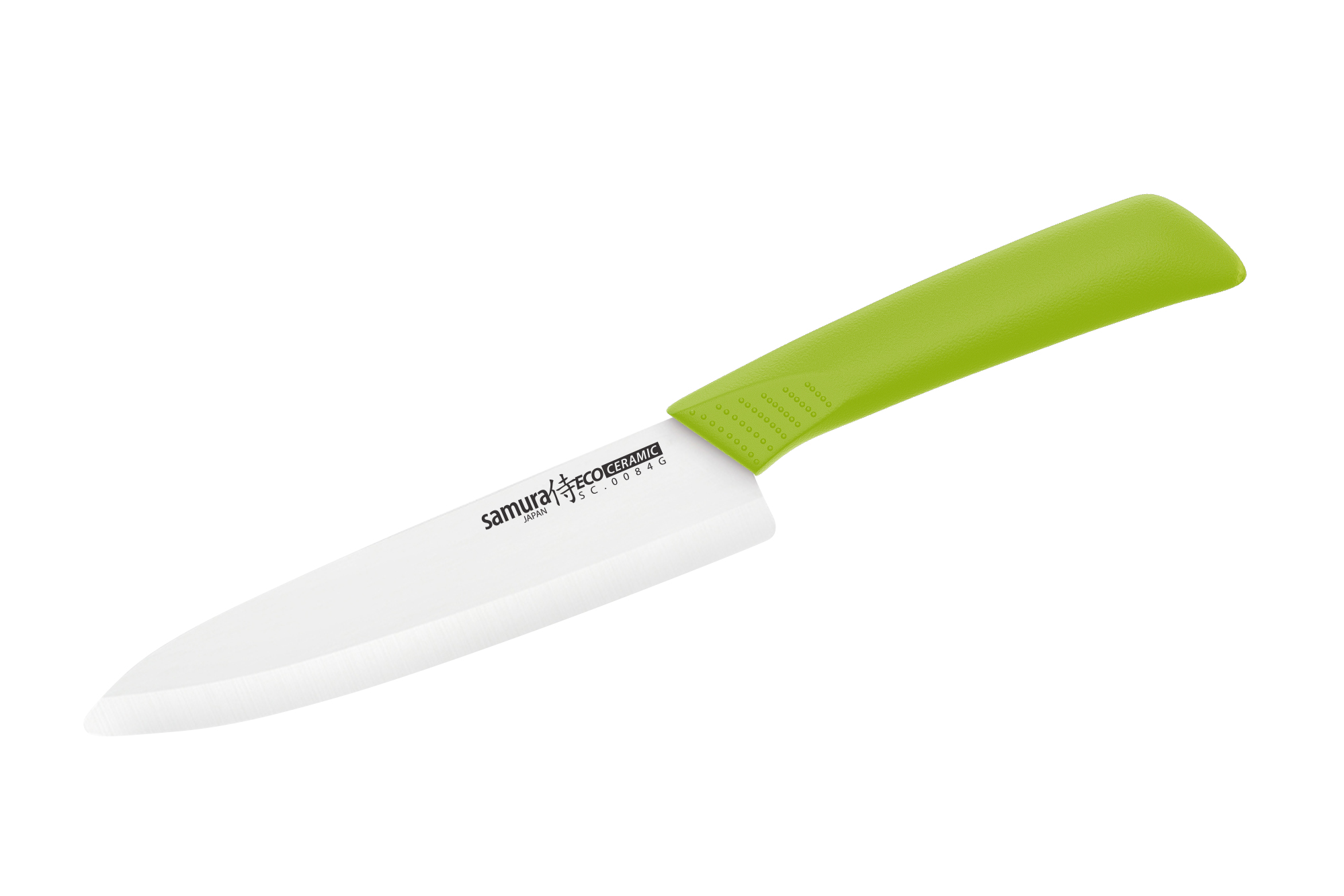  Samura SC-0084G Нож кухонный Samura Eco Festival Шеф 175 мм, циркониевая керамика (Салатовый)