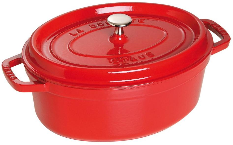 Staub La Cocotte кокот овальный 3,2 л, вишневый