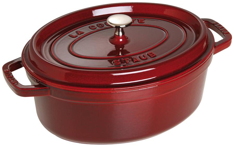 Staub La Cocotte кокот овальный 3,2 л, гранатовый