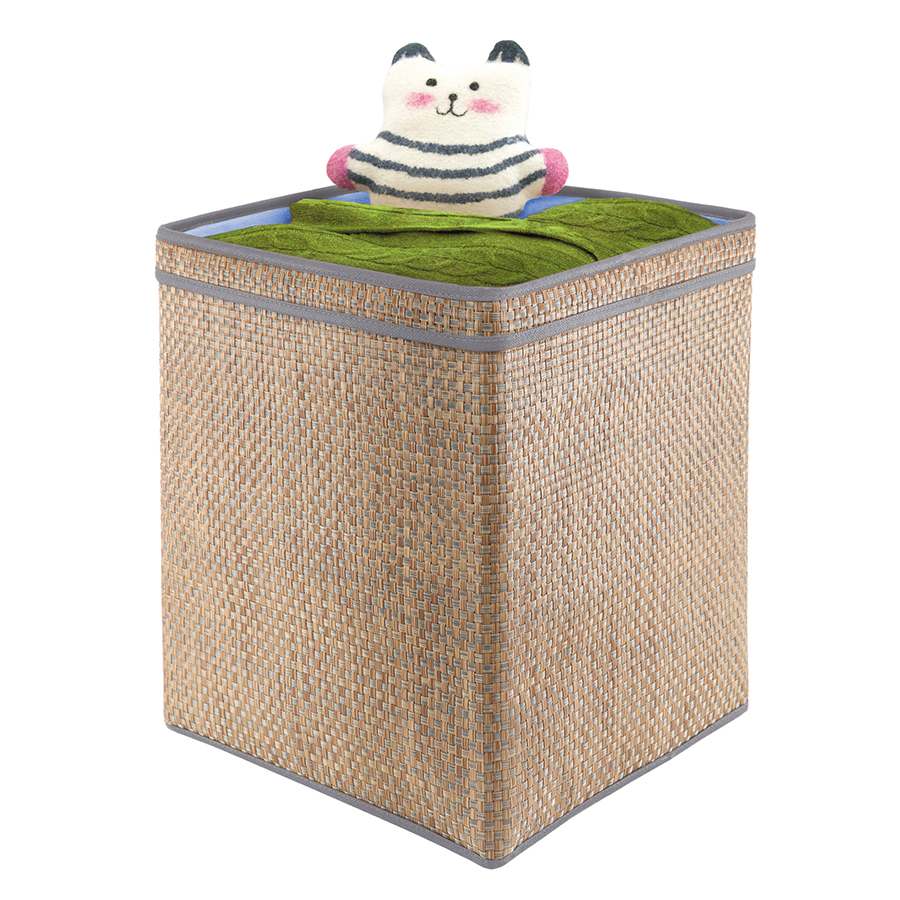 Casy Home Корзина для хранения с ручками синяя ВА-051