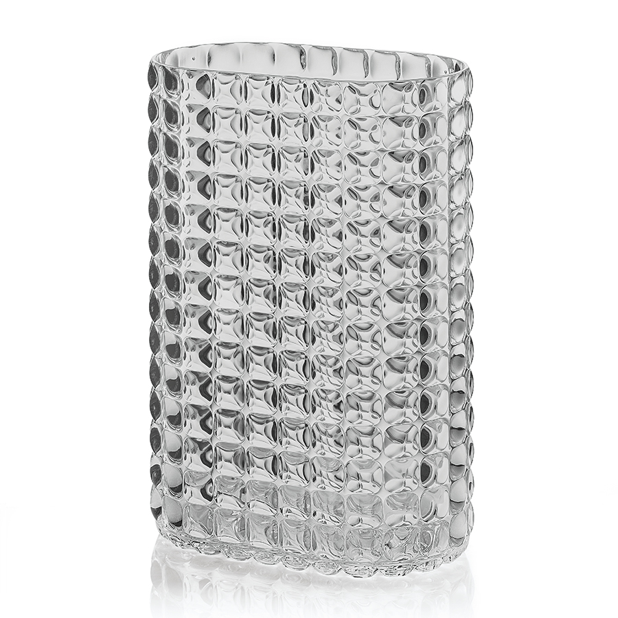 Guzzini Ваза Tiffany серая