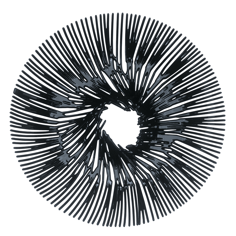 Koziol ANEMONE Блюдо для фруктов, чёрное