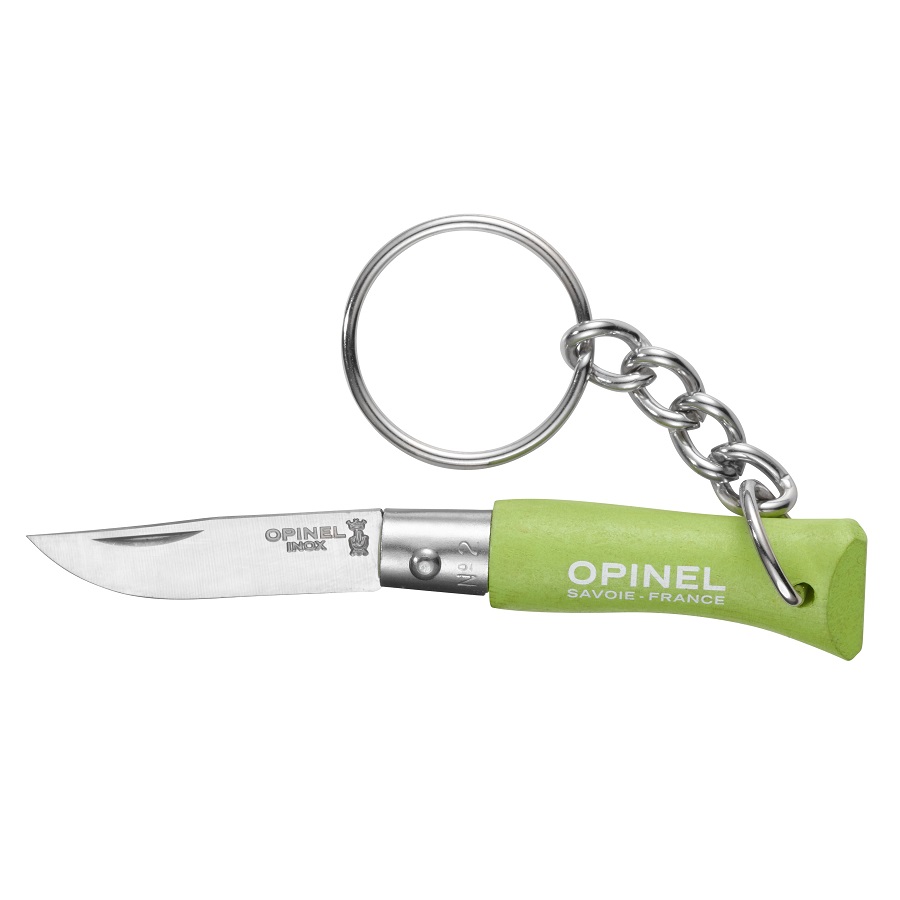 Opinel Нож на брелке 3,5 см зеленый