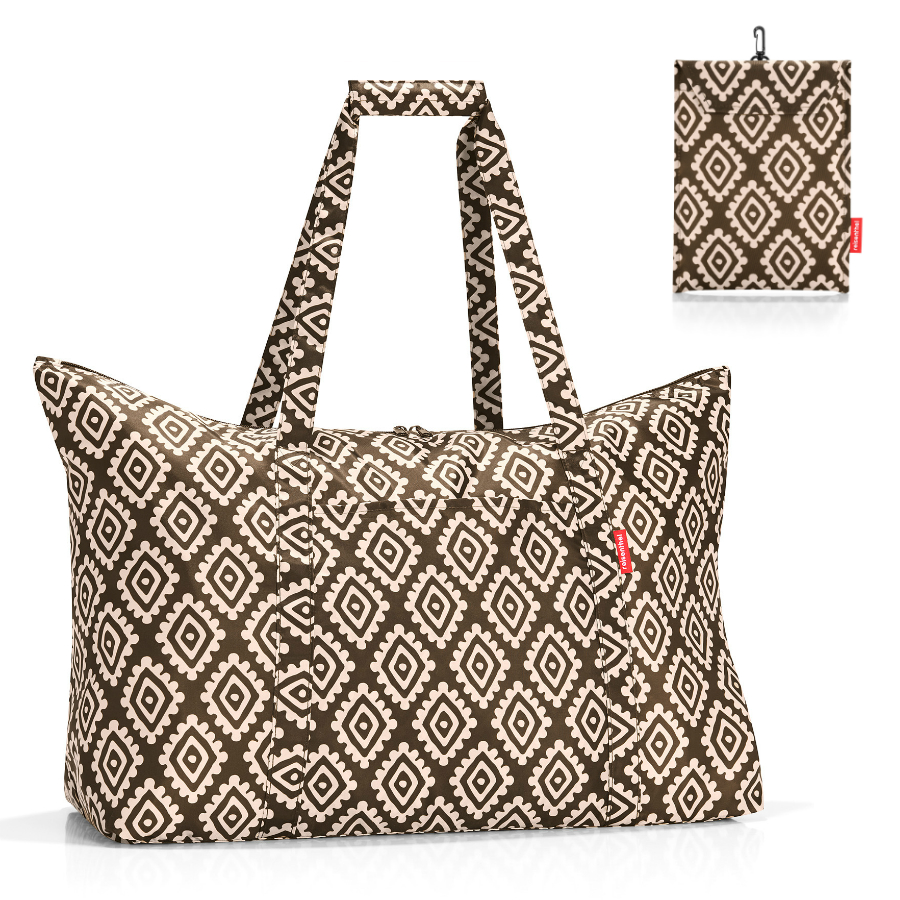 Reisenthel Сумка складная Mini maxi travelbag diamonds mocha