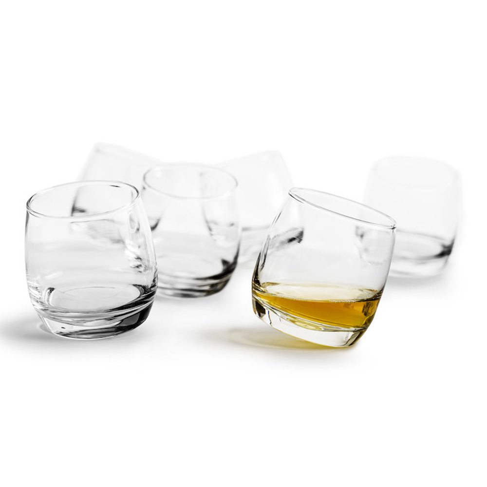 SagaForm Набор стаканов для виски с круглым дном Club, 200 мл, 6 шт