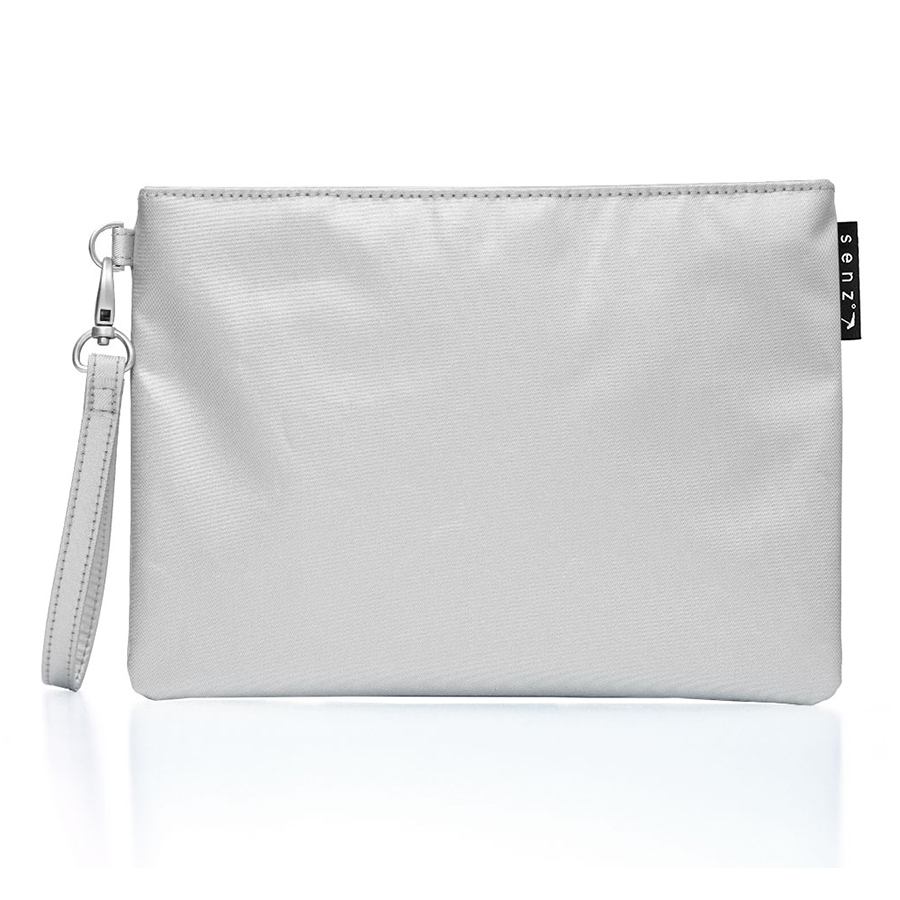 SENZ Косметичка Fern shiny silver