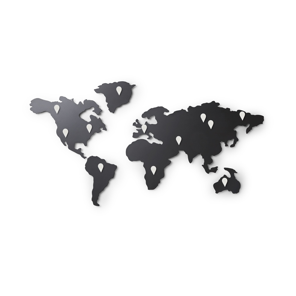 Umbra Доска магнитная Mappit хром