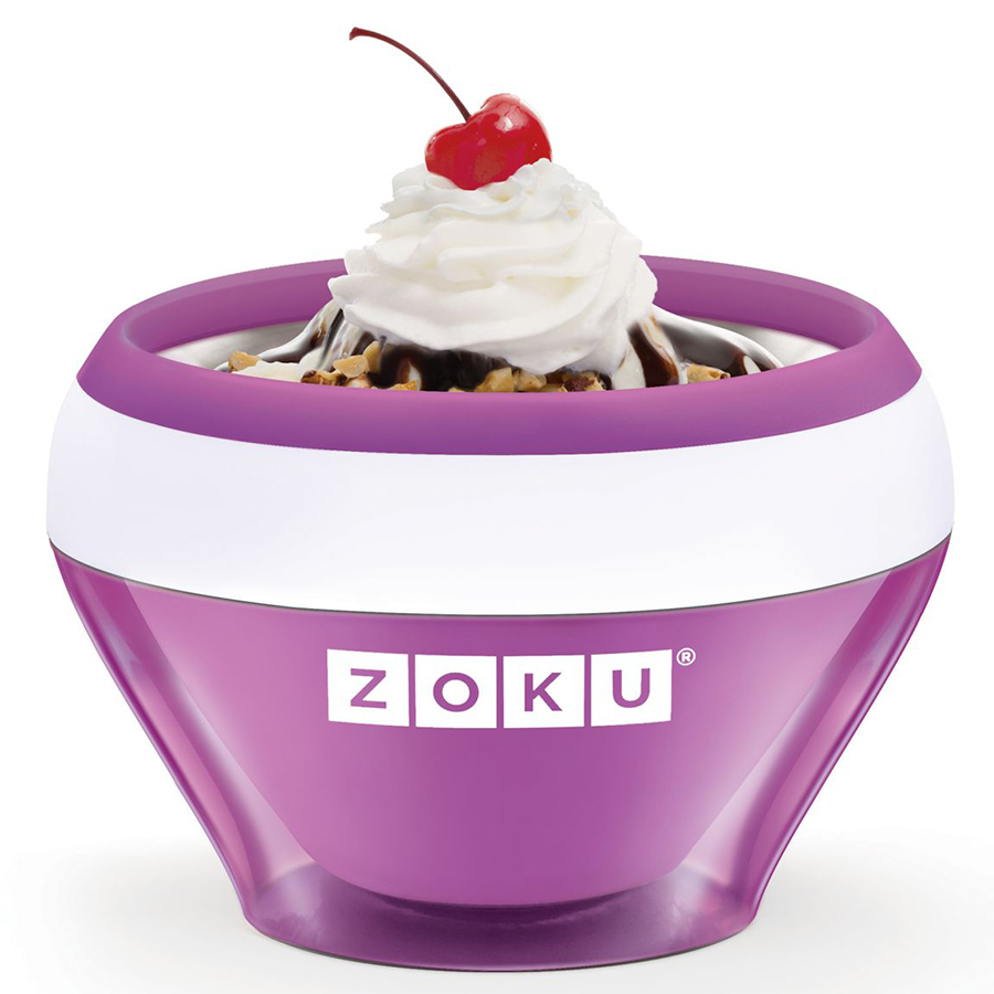 Zoku Мороженица Ice Cream Maker фиолетовая