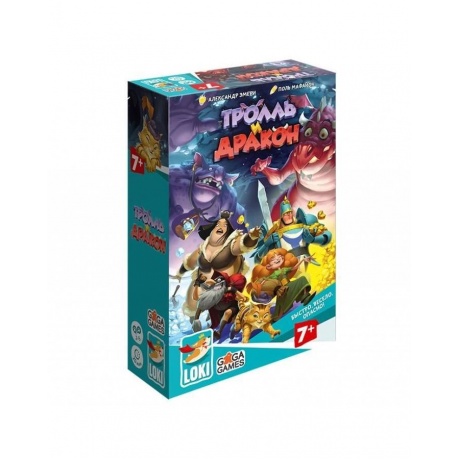   Котофото Настольная игра GAGA GAMES GG176 Тролль и Дракон