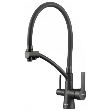 Смеситель  для кухонной мойки под фильтр питьевой воды Savol (S-L1805H-01)