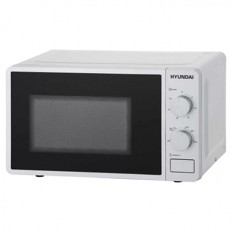Микроволновые печи  Котофото Микроволновая печь Hyundai HYM-M2001 20л. 700Вт серебристый/черный