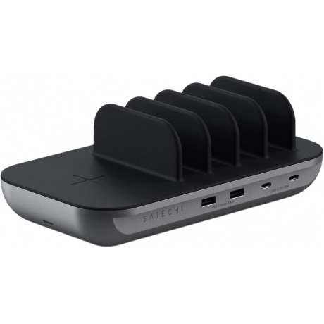 Зарядная станция Satechi Dock5 Multi-Device Charging Station серый космос