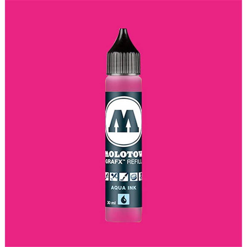 Заправка для маркеров Molotow AQVA GRAF-X 30 мл Розовый