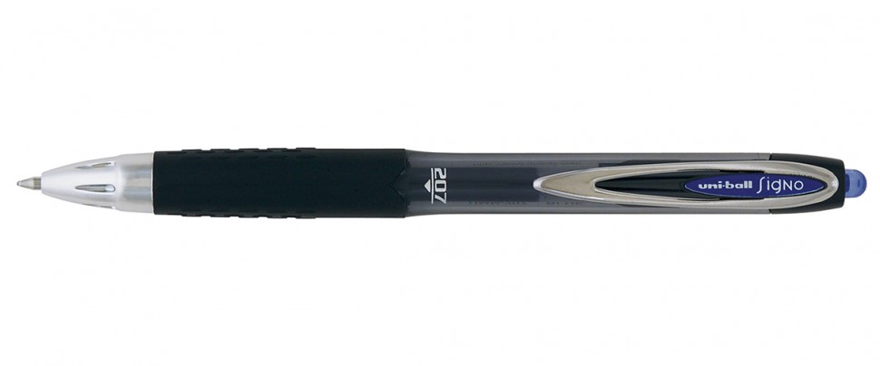 Ручка гелевая автоматическая UNI UMN-207 синий