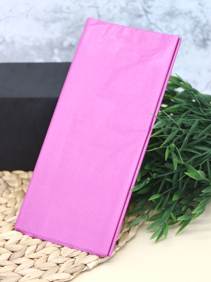 Бумага для упаковки Бумага тишью Classic, purple 2, 50 х 66 см, 14 г