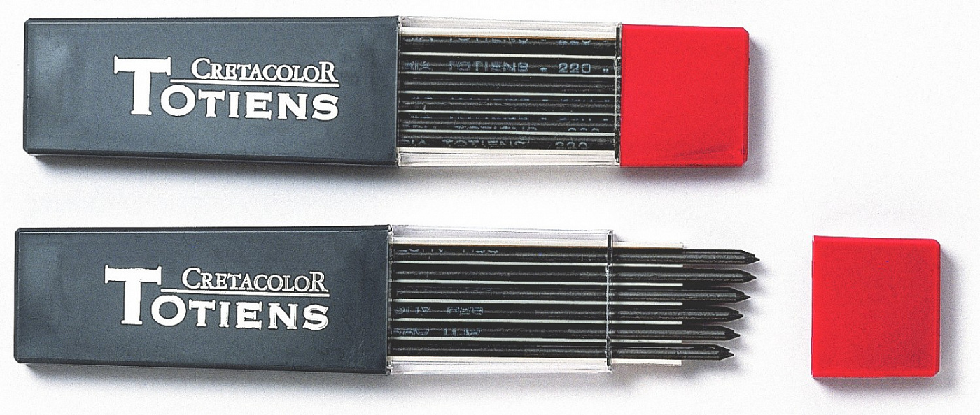 Набор стержней для цангового карандаша Cretacolor TOTIENS 6 шт 2,0 мм 2B