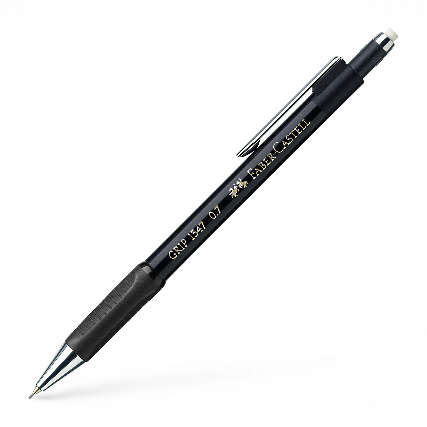 Карандаш механический Faber-Castell GRIP1347 0,7 мм, черный корпус