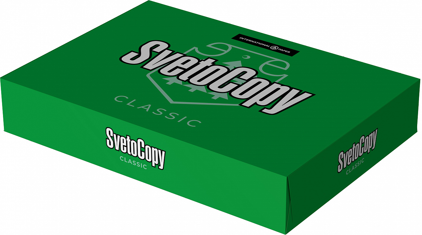 Бумага для печати Бумага офисная SvetoCopy А4 80г 500л