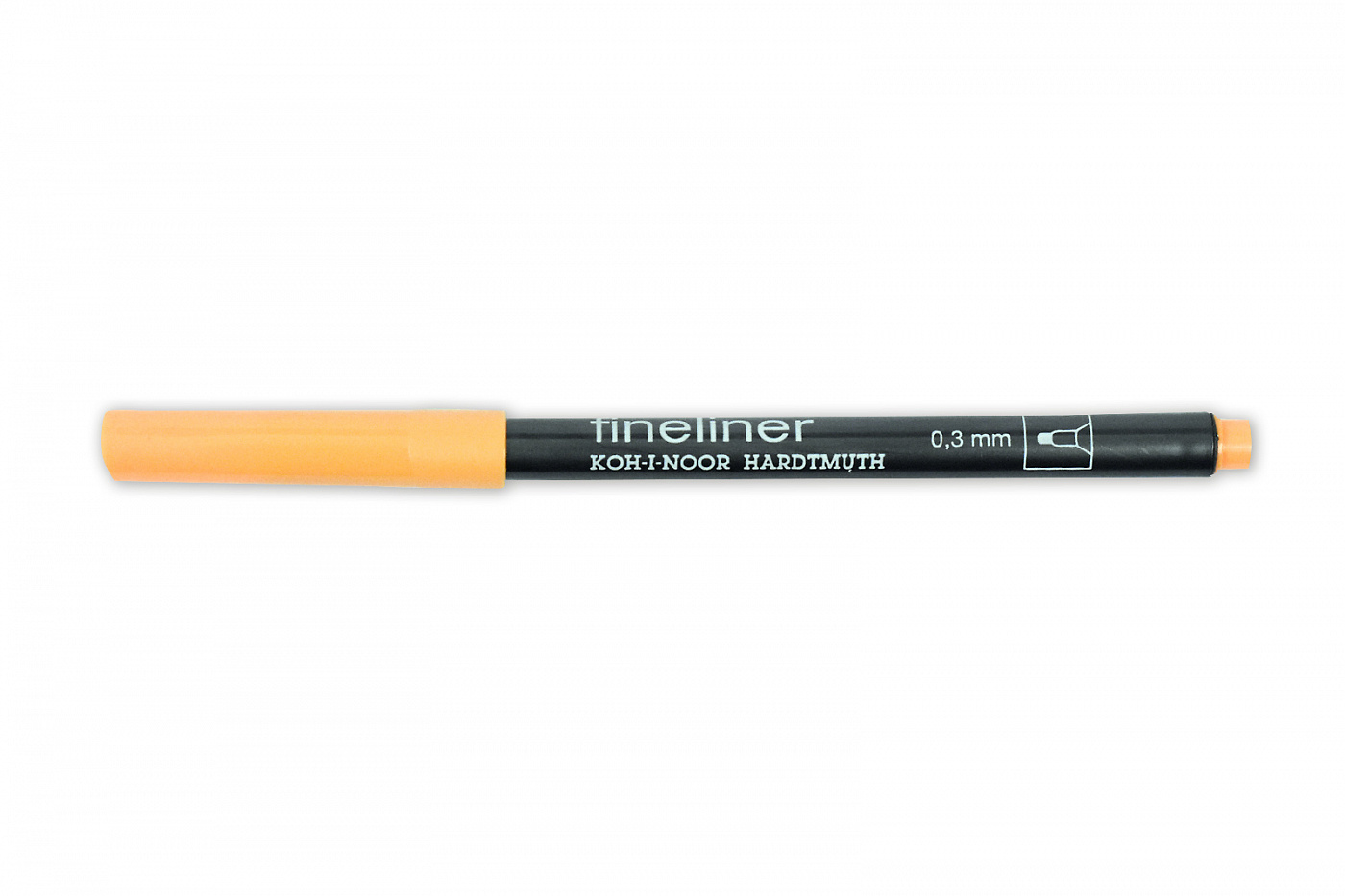 Линер Koh-I-Noor Fineliner 0,3 мм, оранжевый светлый