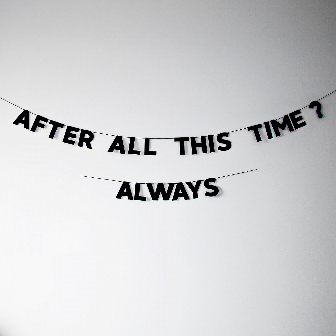Гирлянда AFTER ALL THIS TIME? ALWAYS